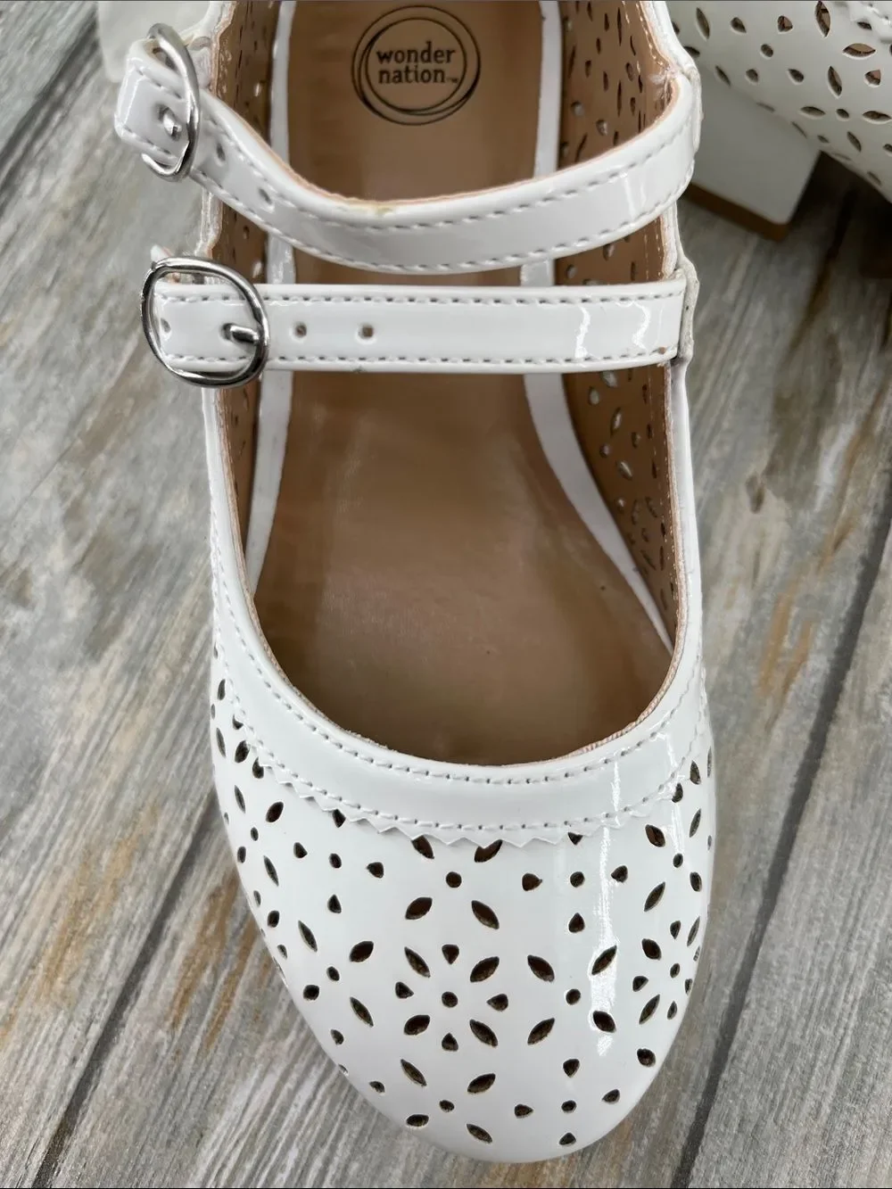 Little Girls Easter Dress Shoes Heels Size 12